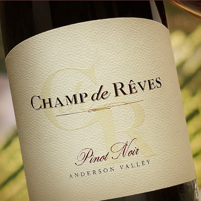 Champ de Rêves Pinot Noir, Anderson Valley